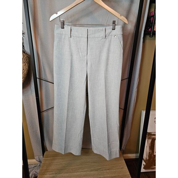 Trina Turk - Gray Cropped Trousers Size 6 - Picture 1 of 9